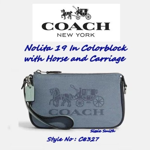 NWT Coach Nolita 19 In Colorblock - Picture 6 of 10